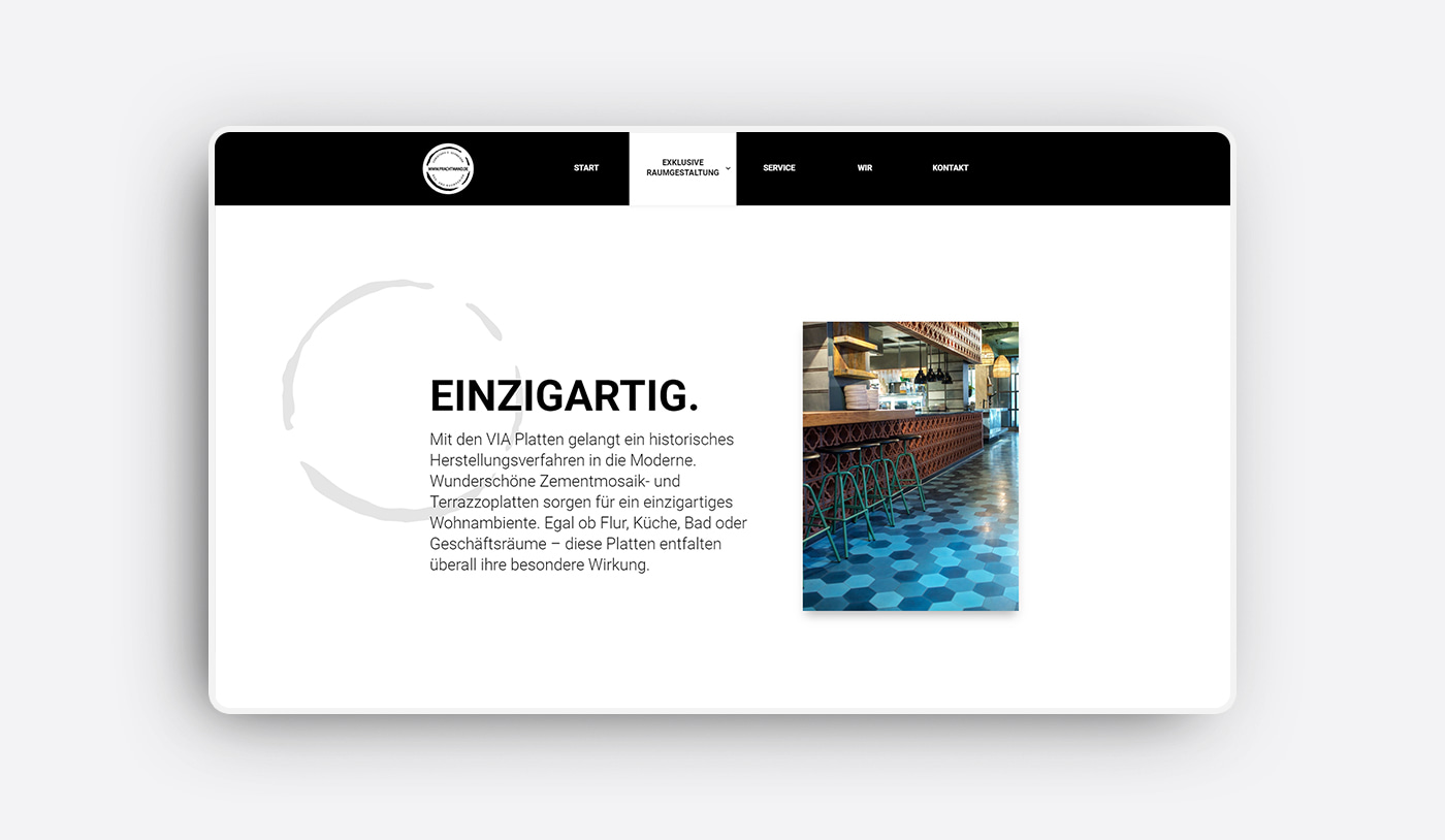 Prachtwand Website